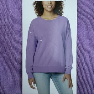 NWT Buffalo David Bitton Ladies’ Crewneck Relaxed Sweatshirt, M